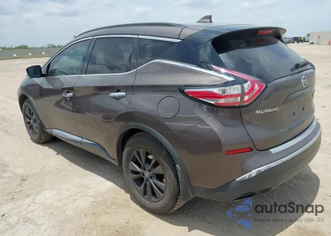 2018 Nissan Murano Sv z USA, uszkodzony, nr VIN 5N1AZ2MG2JN196052